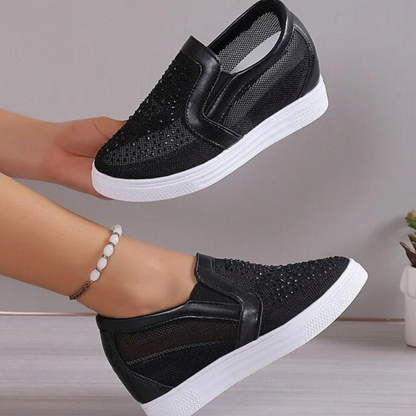 Nadja™ | Baskets Cristallines à la Mode pour Femmes