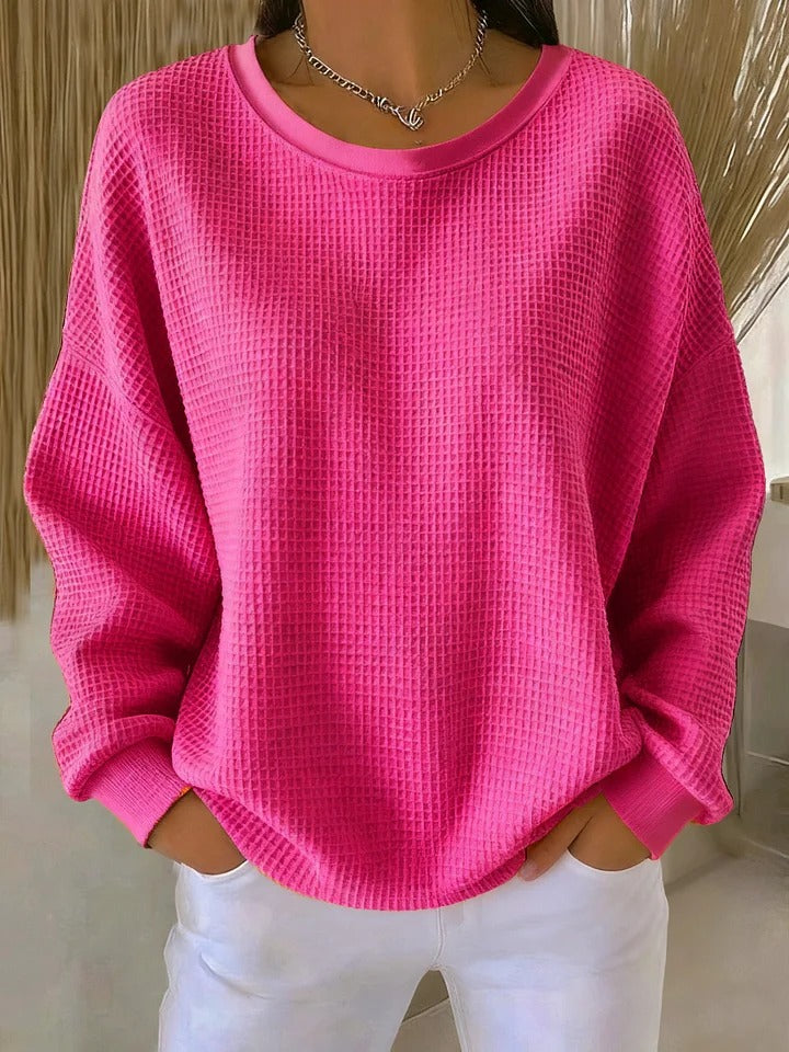 Sari™ | Pull Décontracté à Maille Texturée