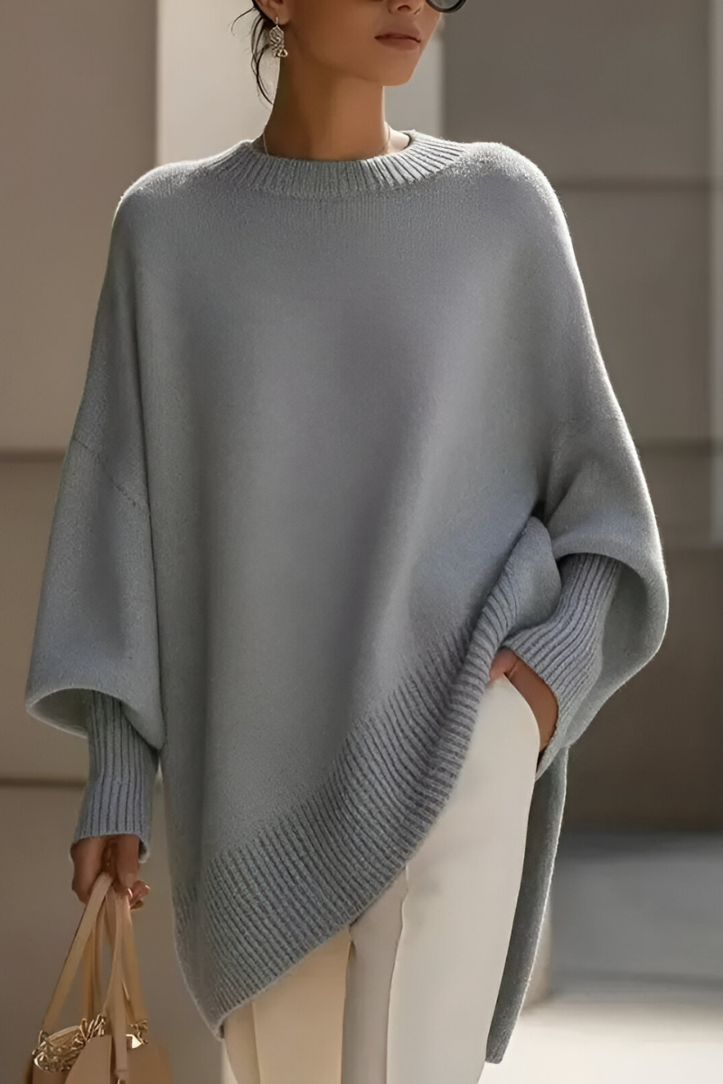Nari™ | Pull Tricoté Oversize Élégant