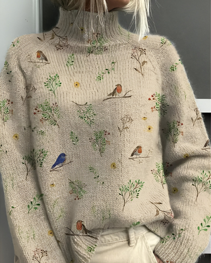 Edda™ | Pull Graphique Décontracté Tricoté