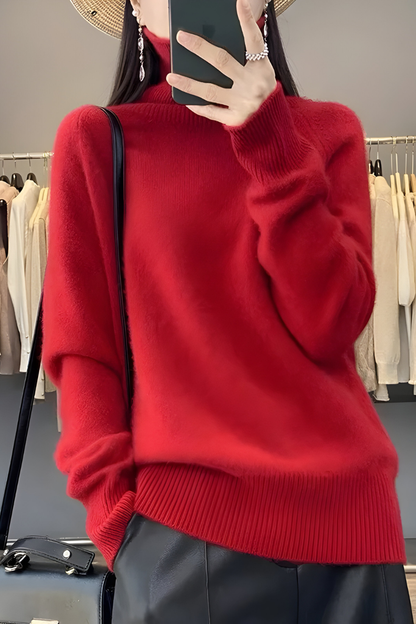 Elyn™ | Pull Col Roulé Tricoté