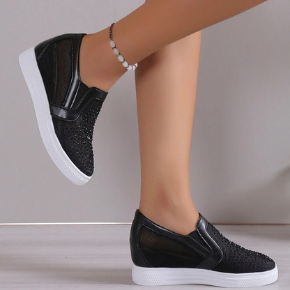 Nadja™ | Baskets Cristallines à la Mode pour Femmes