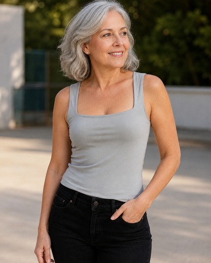 Gaëlle™ | Débardeur confortable avec soutien-gorge intégré (1+1 GRATUIT)