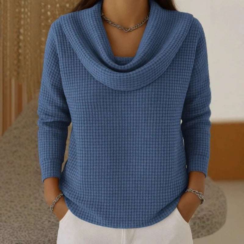 Neri™ | Pull Tricot Waffle Doux