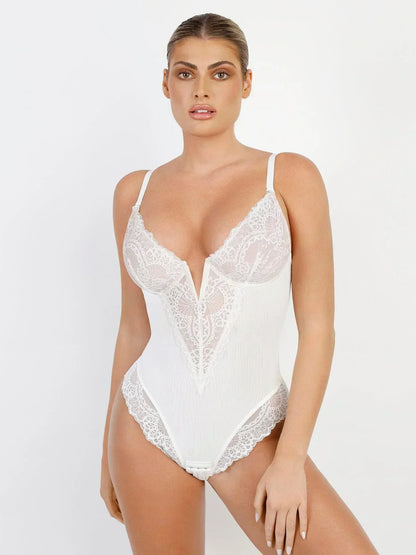 Noé™ | Body élégant avec décolleté en V profond