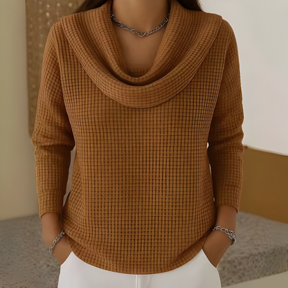 Neri™ | Pull Tricot Waffle Doux