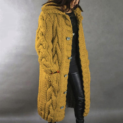Lora™ | Manteau Tricoté Épais
