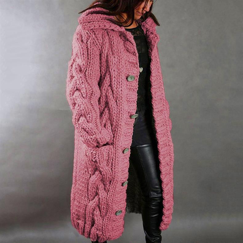 Lora™ | Manteau Tricoté Épais