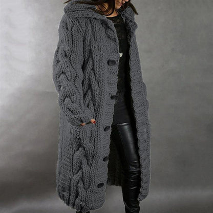 Lora™ | Manteau Tricoté Épais