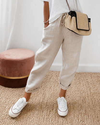 Linae™ | Pantalon Décontracté Ample