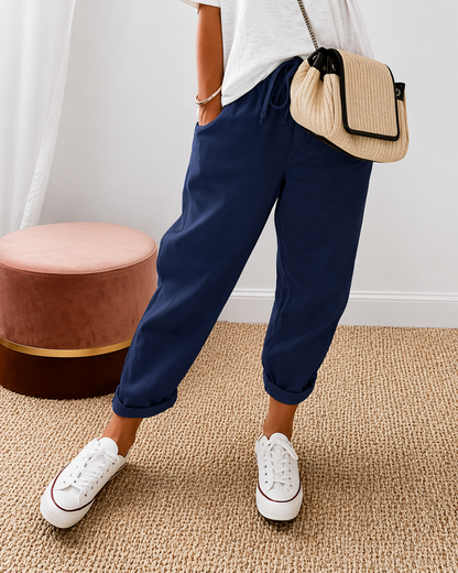 Linae™ | Pantalon Décontracté Ample