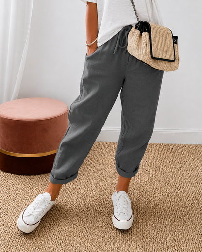 Linae™ | Pantalon Décontracté Ample