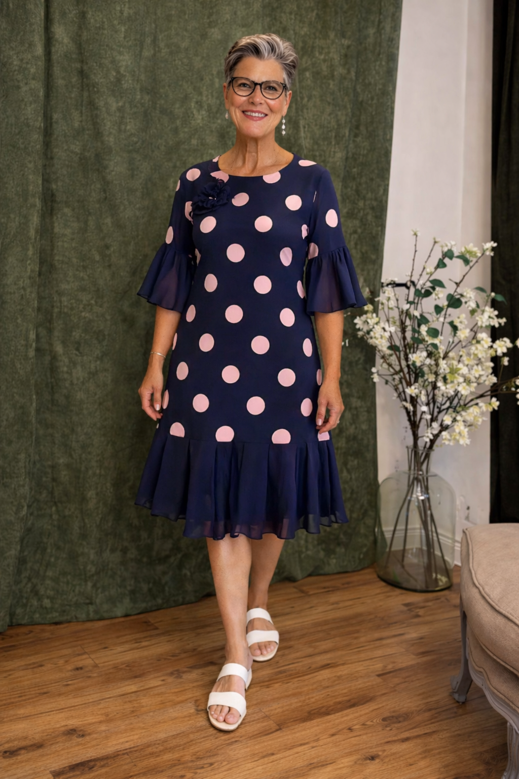 Ingrid™ | Robe Midi Élégante et Confortable