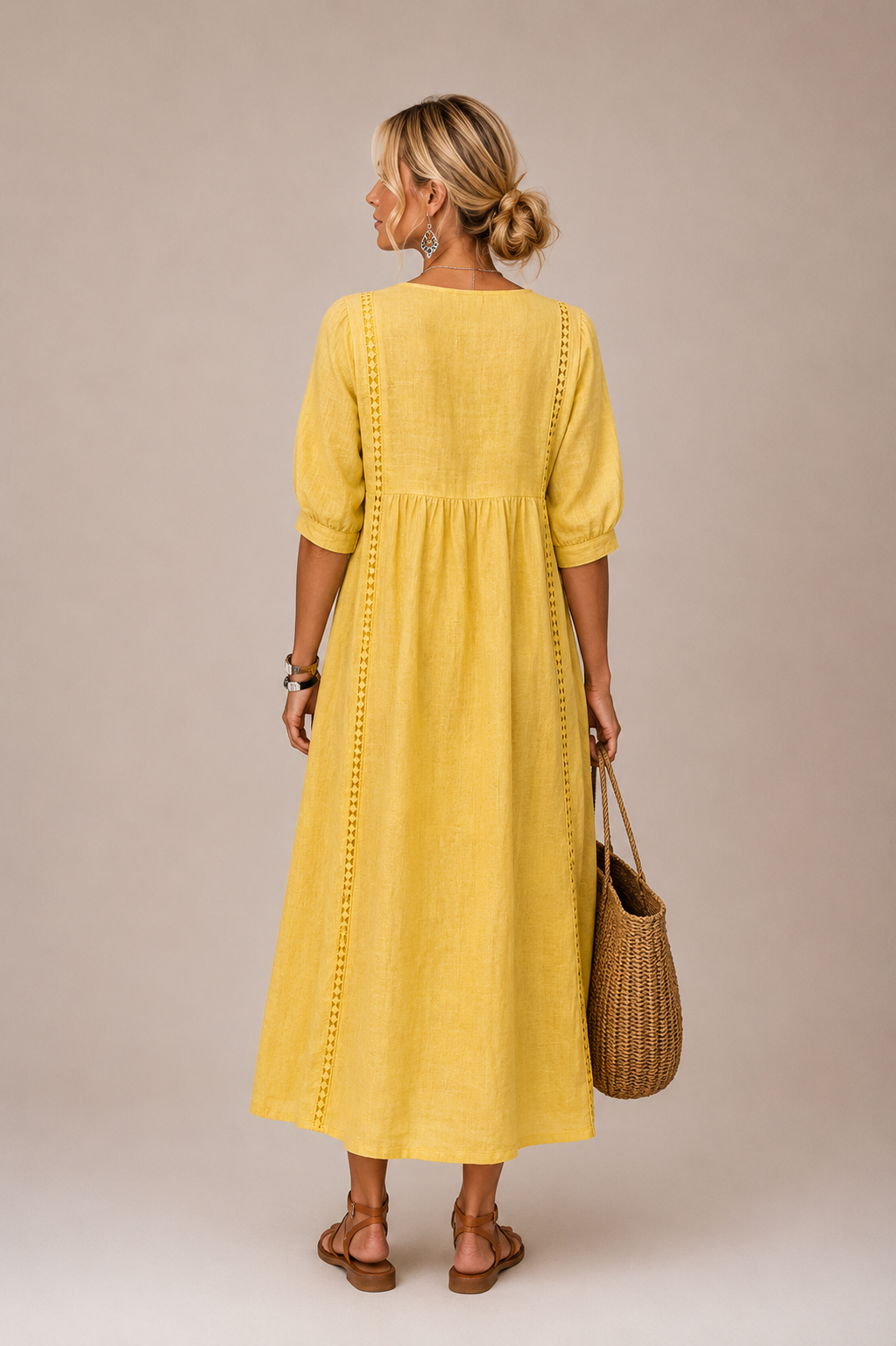 Isabelle™ | Robe Gainante avec Bouton