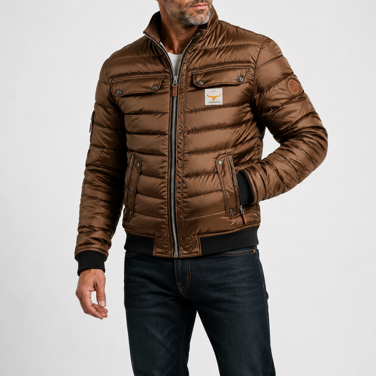 Lucas™ | Veste mi-saison matelassée vintage 5