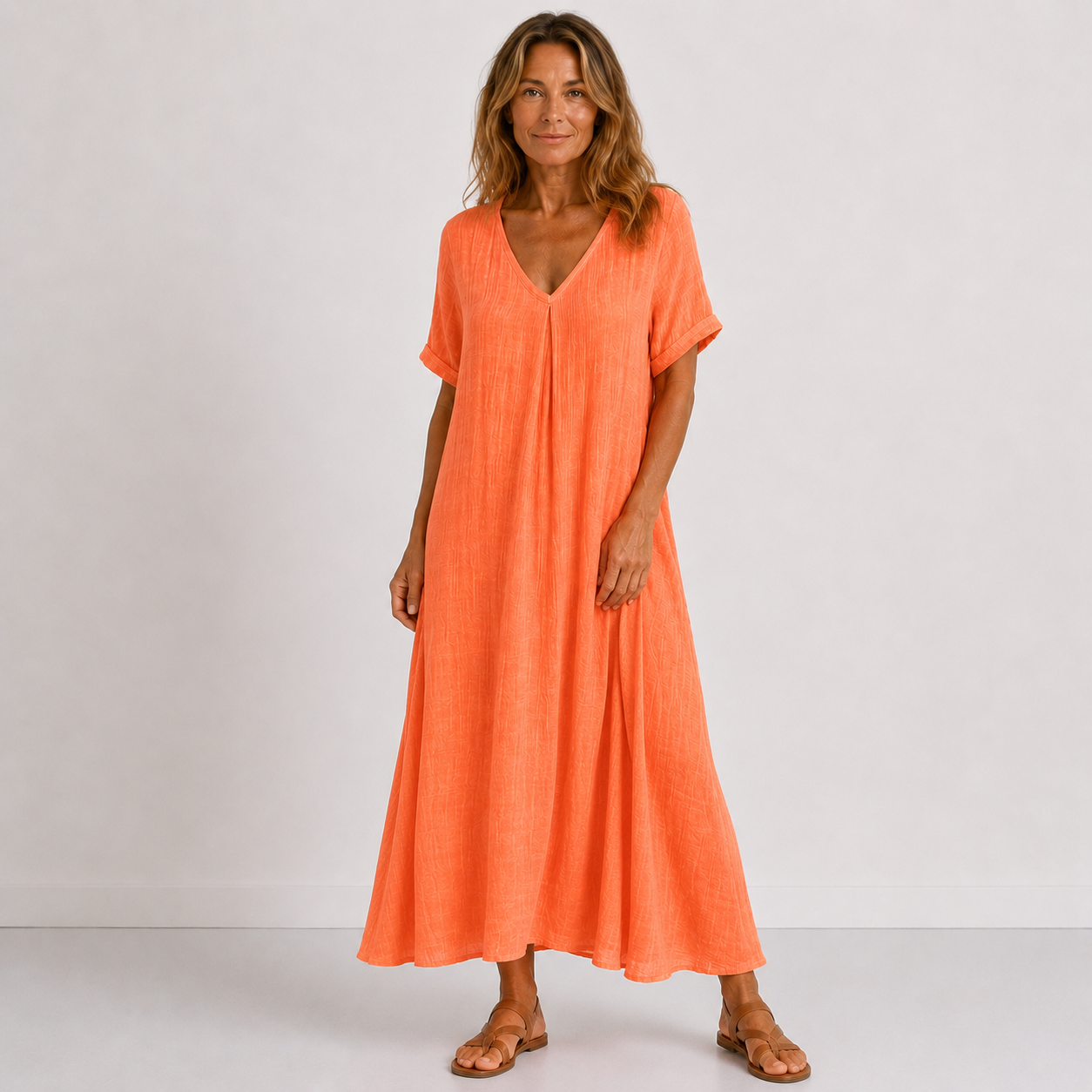 Violet™ | Robe Longue Fluide