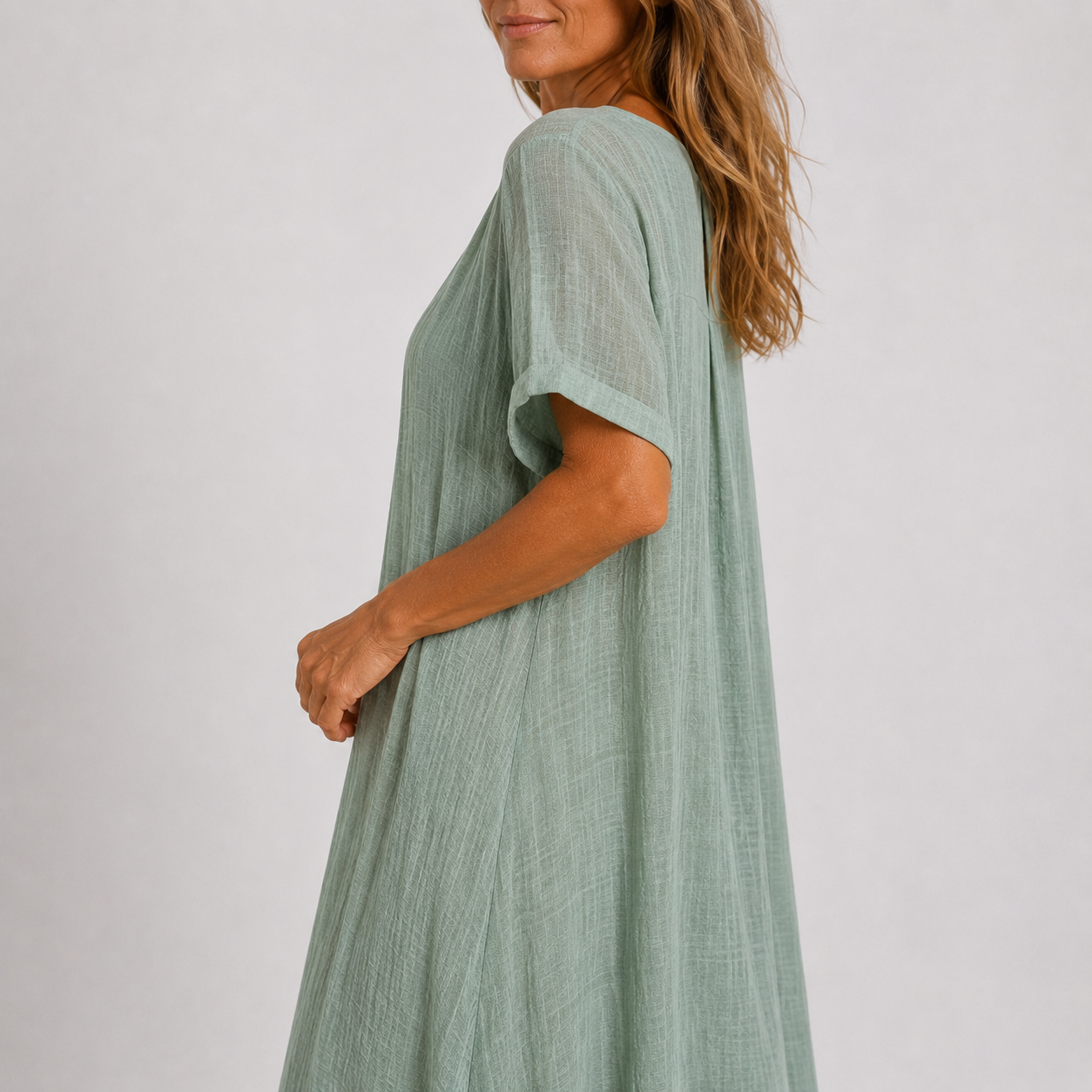 Violet™ | Robe Longue Fluide