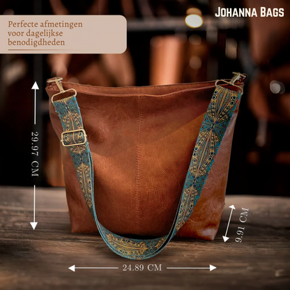 Charme Vintage de Chelsey | Sac à Bandoulière en Cuir Vegan