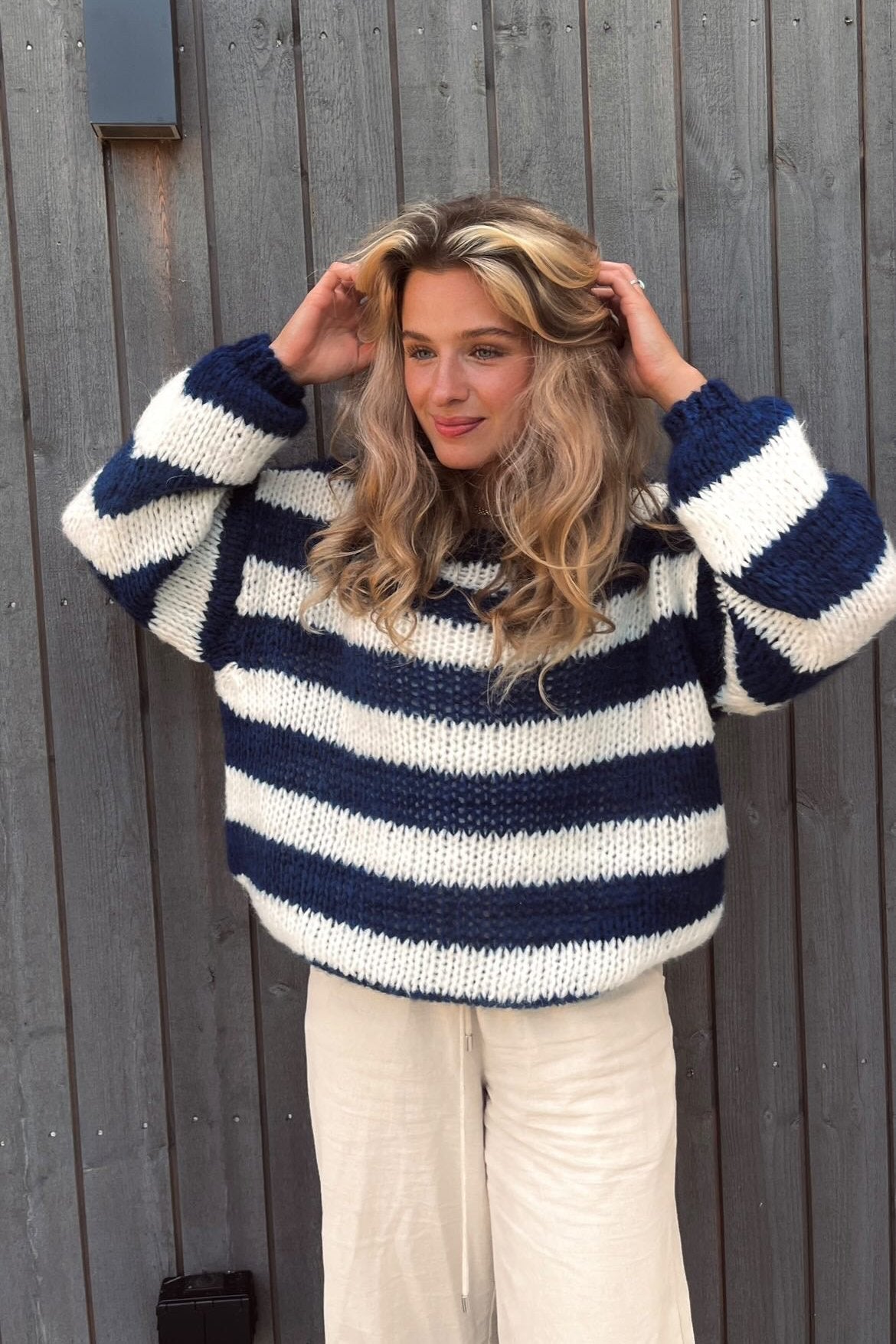 Ivy | Pull rayé