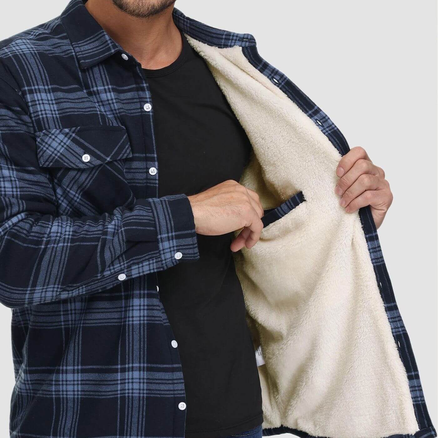 Axel™ | Veste Chemise À Carreaux Décontractée