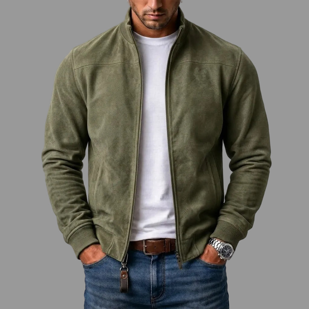 Hugo™ | Veste bomber en suédine classique 3