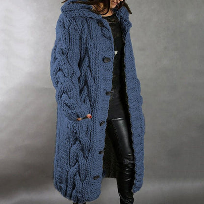 Lora™ | Manteau Tricoté Épais