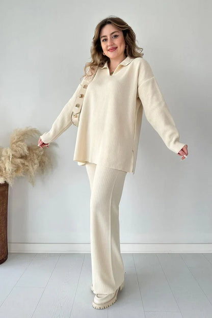 Nara™ | Ensemble de salon tricoté élégant