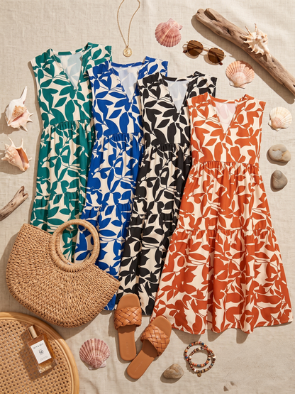 Tasha™ | Robe Midi Effet Ventre Plat