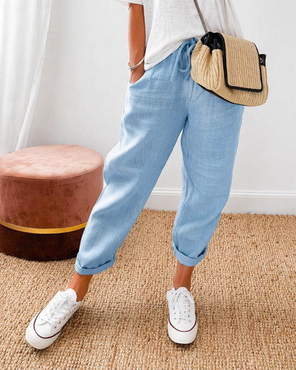 Linae™ | Pantalon Décontracté Ample