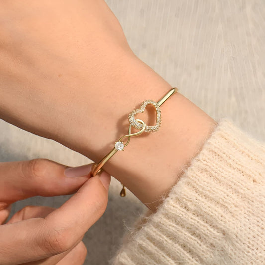 Luvina™ | Bracelet Élégant Cœur (1+1 Gratuit)