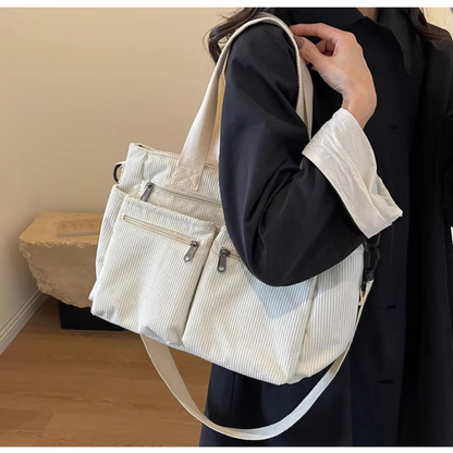Urban | Sac Bandoulière En Velours Côtelé