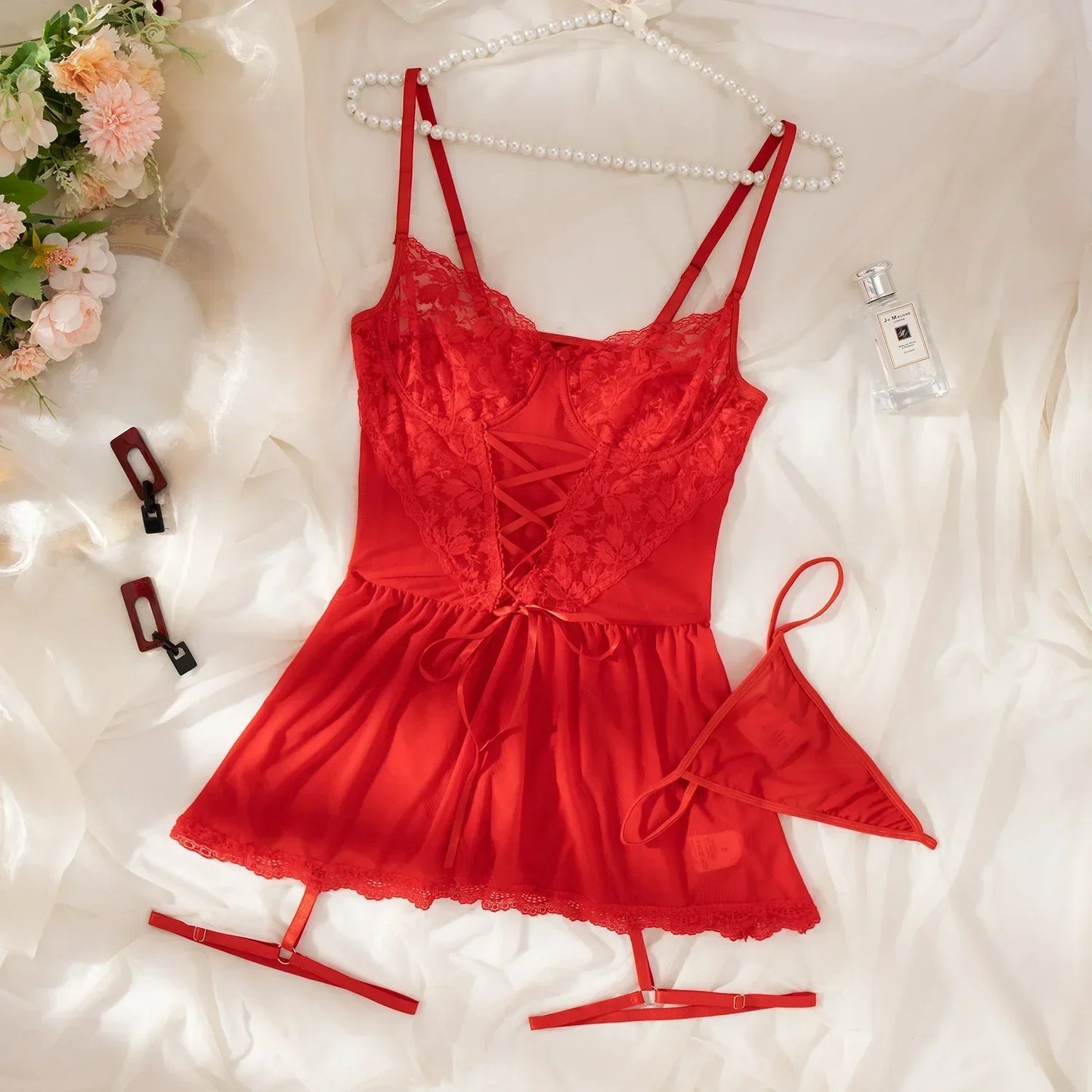 Nova™ | Robe de nuit élégante avec motif floral