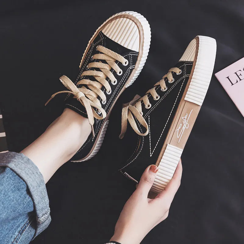 Amélie™ | Baskets Designer Signature avec Semelle Élevée