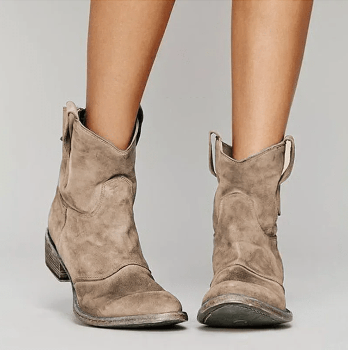 Céline™ | Bottes en suède orthopédiques avec talon soutien