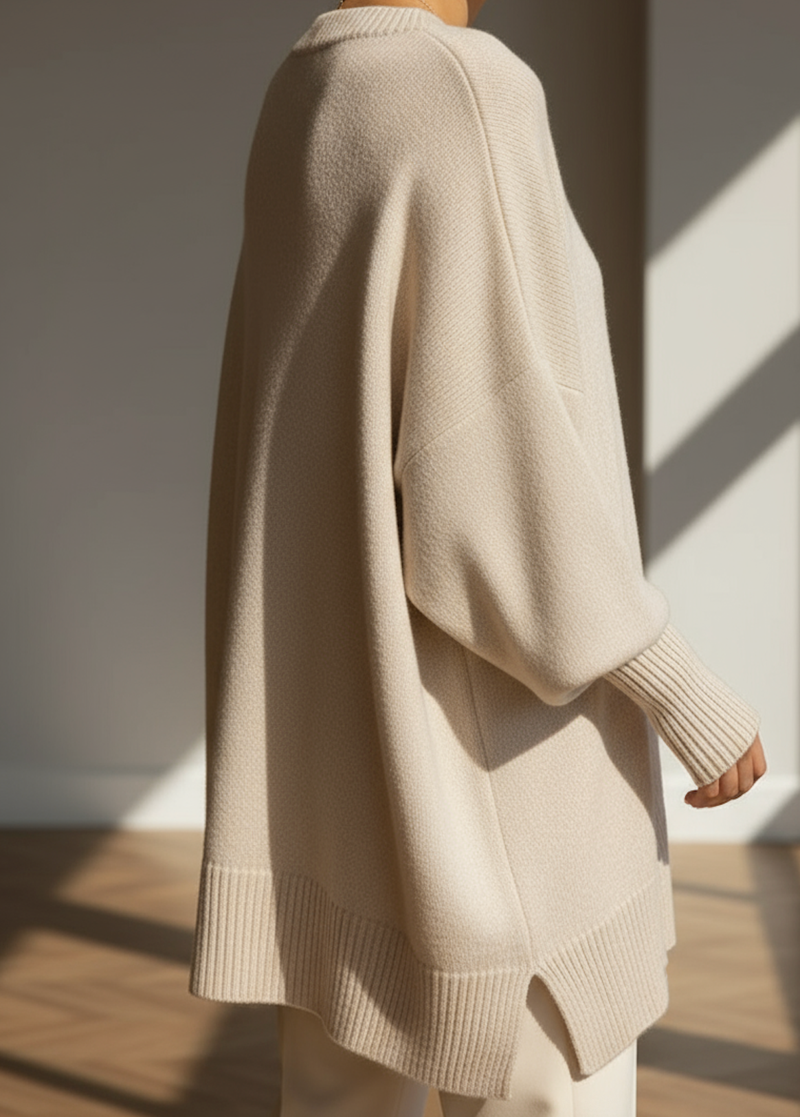 Rania™ | Pull Tricoté Élégant Oversize