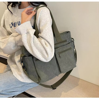 Urban™ | Sac à bandoulière en velours côtelé