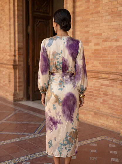 Liora™ | Élégante Robe Portefeuille