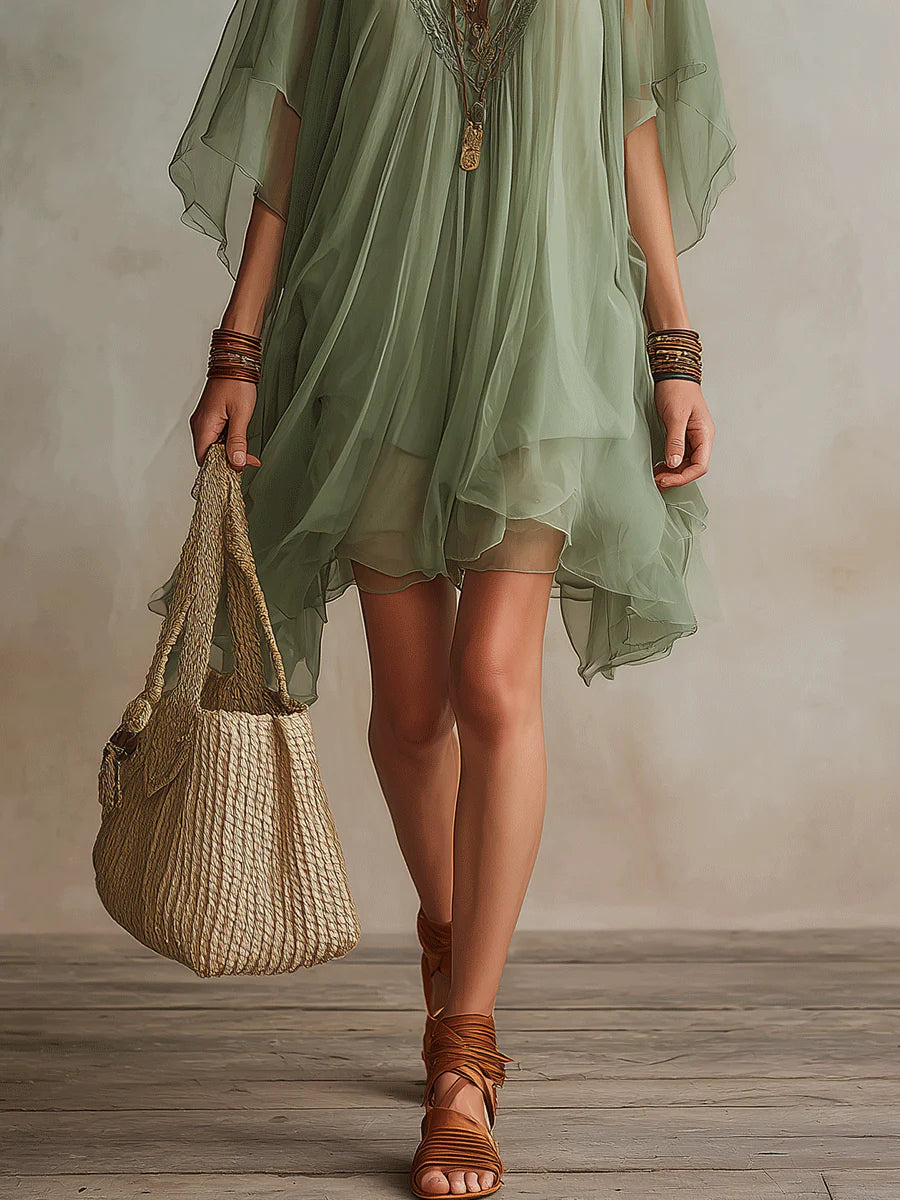 Iselle™ | Robe Mini Élégante