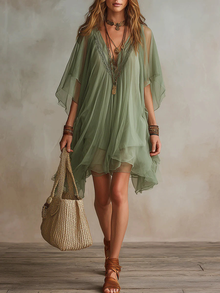 Iselle™ | Robe Mini Élégante
