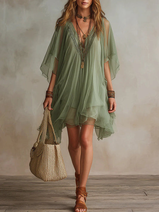 Iselle™ | Robe Mini Élégante