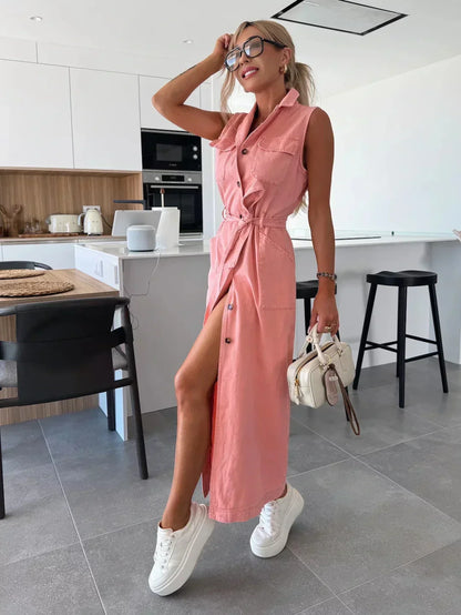 Lois™ | Robe Maxi en Jean