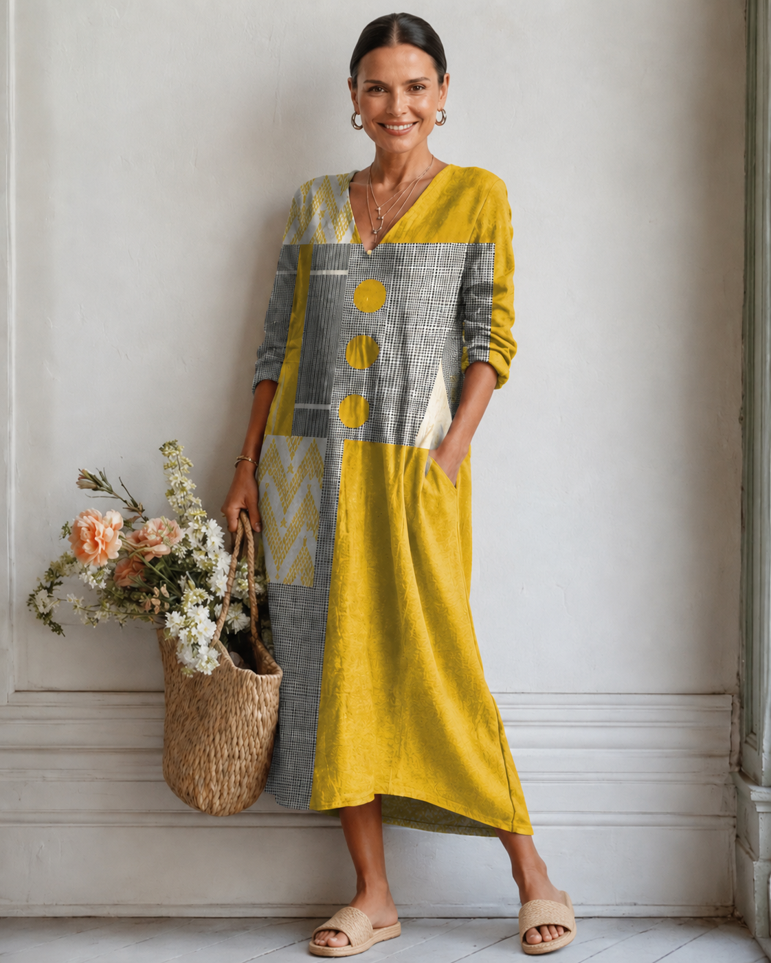 Emma™ | Robe Midi Gainante