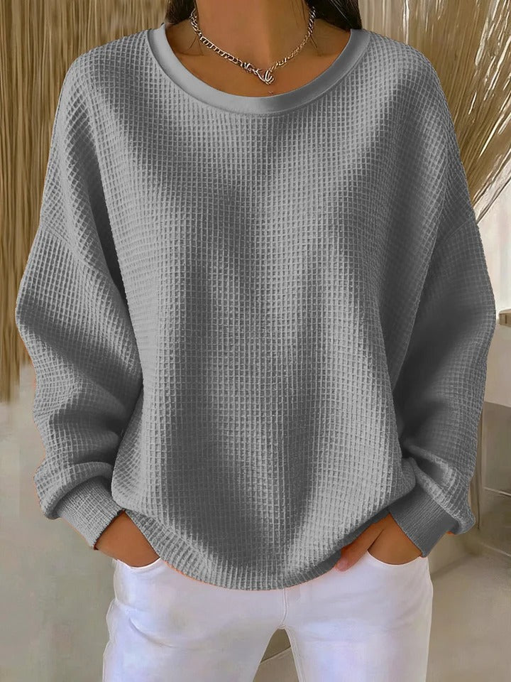 Sari™ | Pull Décontracté à Maille Texturée