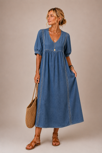 Isabelle™ | Robe Gainante avec Bouton