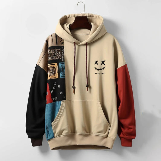 Navo™ | Hoodie Patchwork Moderne