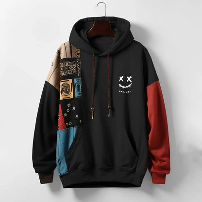 Navo™ | Hoodie Patchwork Moderne