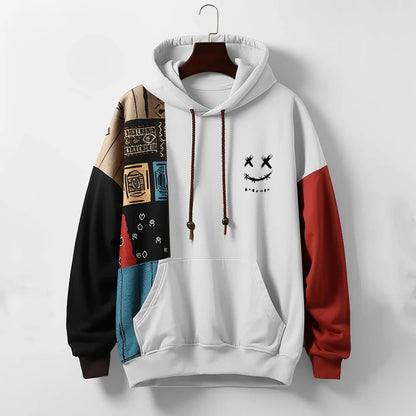 Navo™ | Hoodie Patchwork Moderne