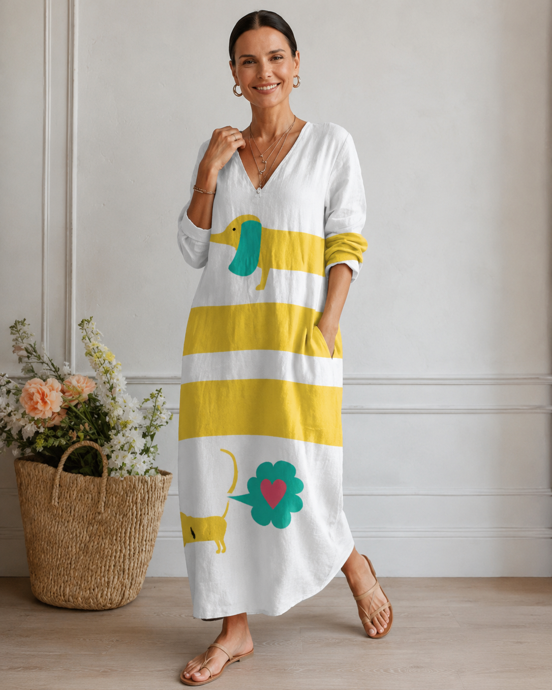 Emma™ | Robe Midi Gainante