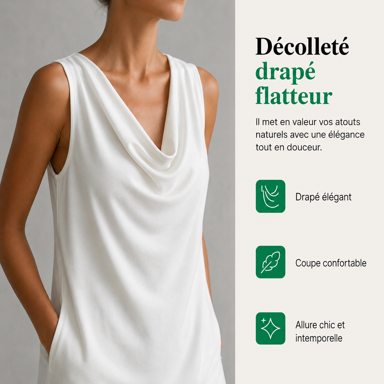 Maribelle™ | Robe Sans Manches Gainante