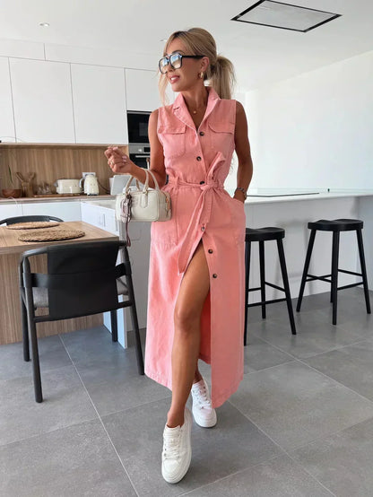Lois™ | Robe Maxi en Jean